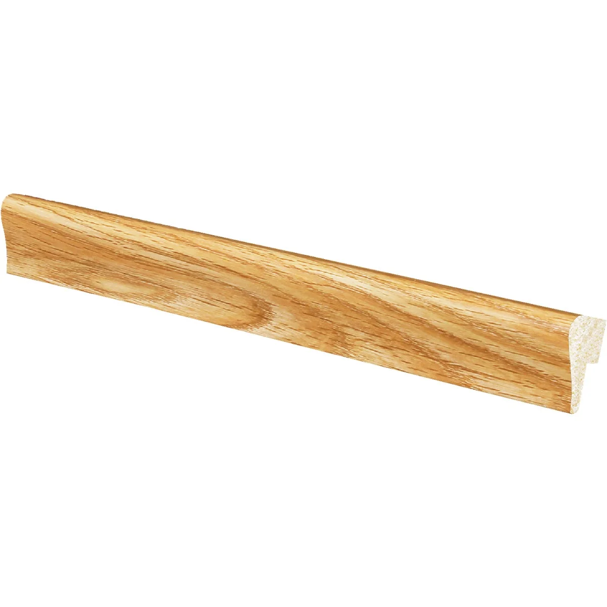 Refined Inteplast Building Products 5 16 In. W. x 1-1 8 In. H. x 8 Ft. L Majestic Oak Polystyrene Cap Molding Premium