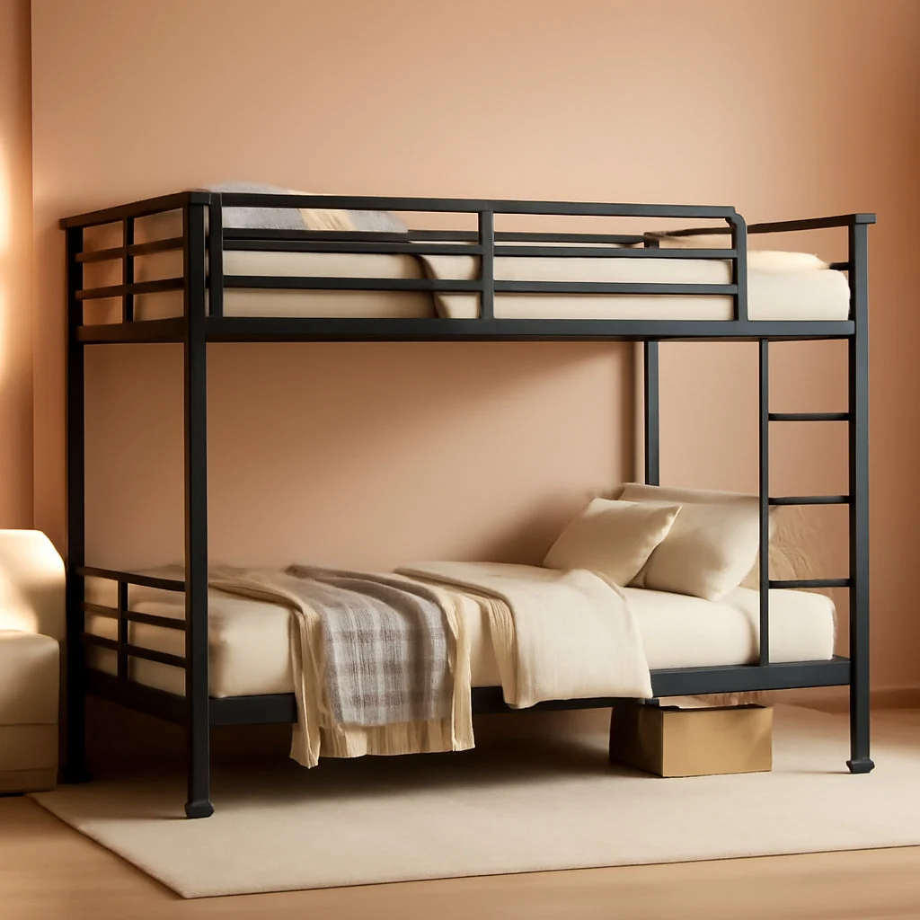 Excellent Twin XL Bunk Bed Frame Space Saving Sturdy Construction Flexible