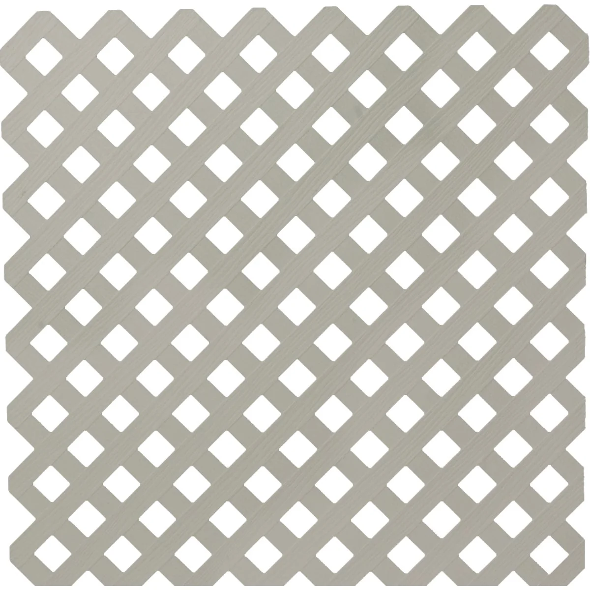 Convenient Dimensions 4 Ft. W x 8 Ft. L x 3 16 In. Thick Gray Vinyl Privacy Lattice Panel Official