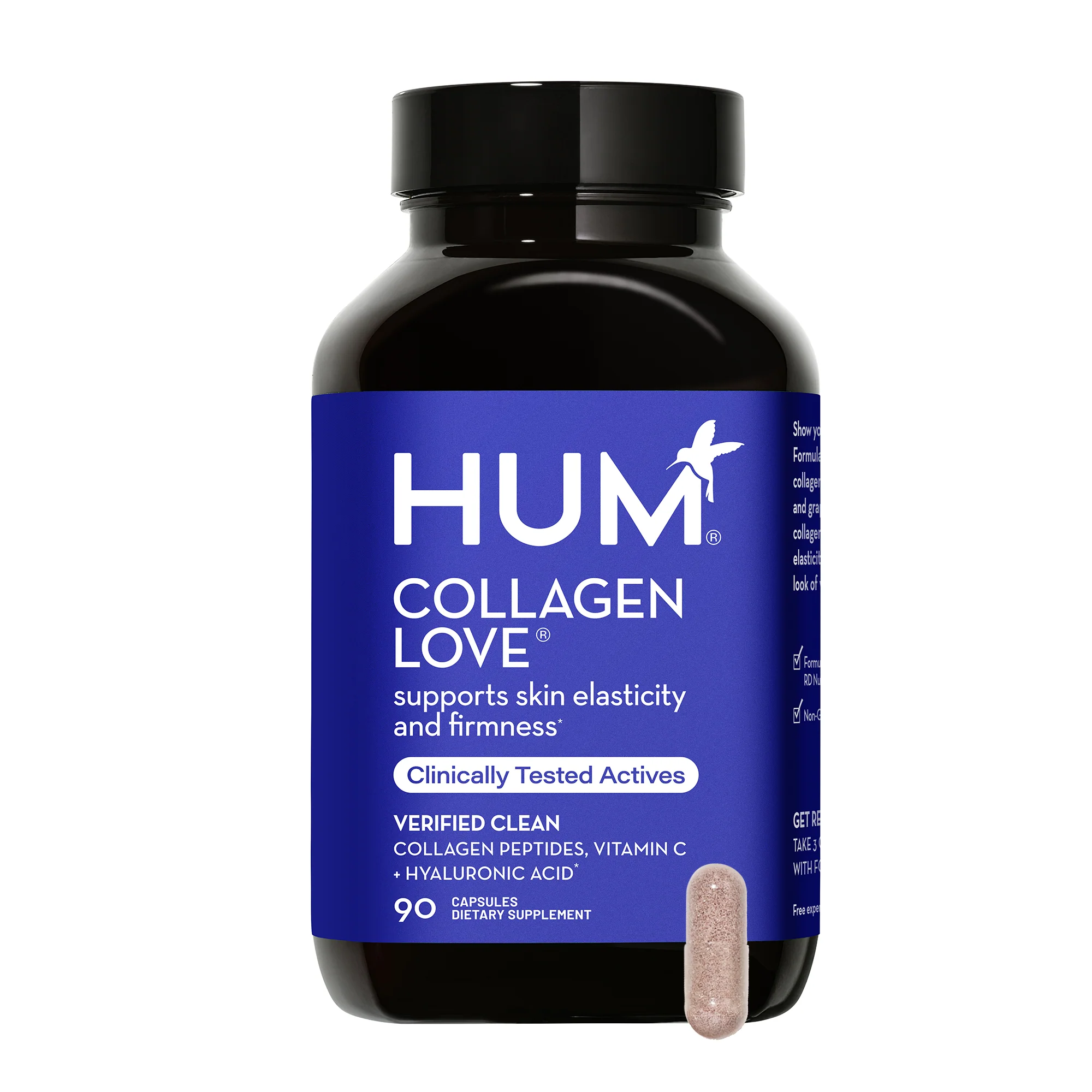 High-Performance HUM Nutrition Collagen Love – For Skin Elasticity Firmness Durable
