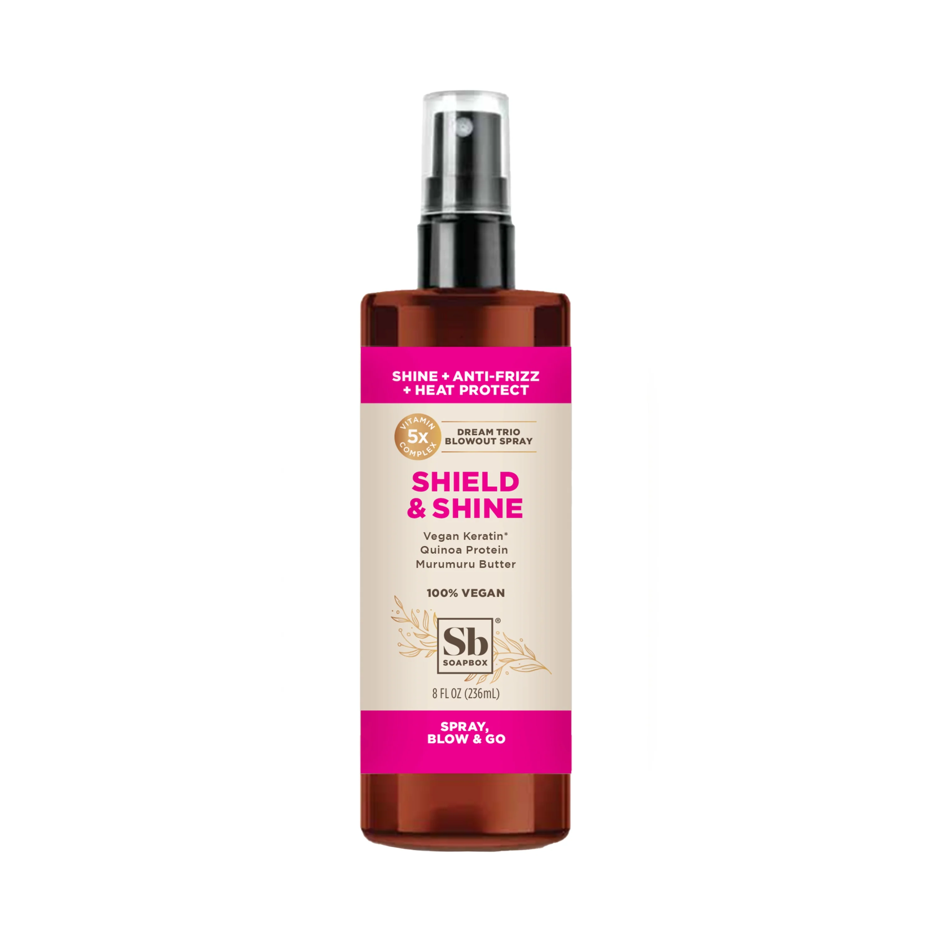 Versatile Soapbox Shield Shine Blowout Spray Contemporary