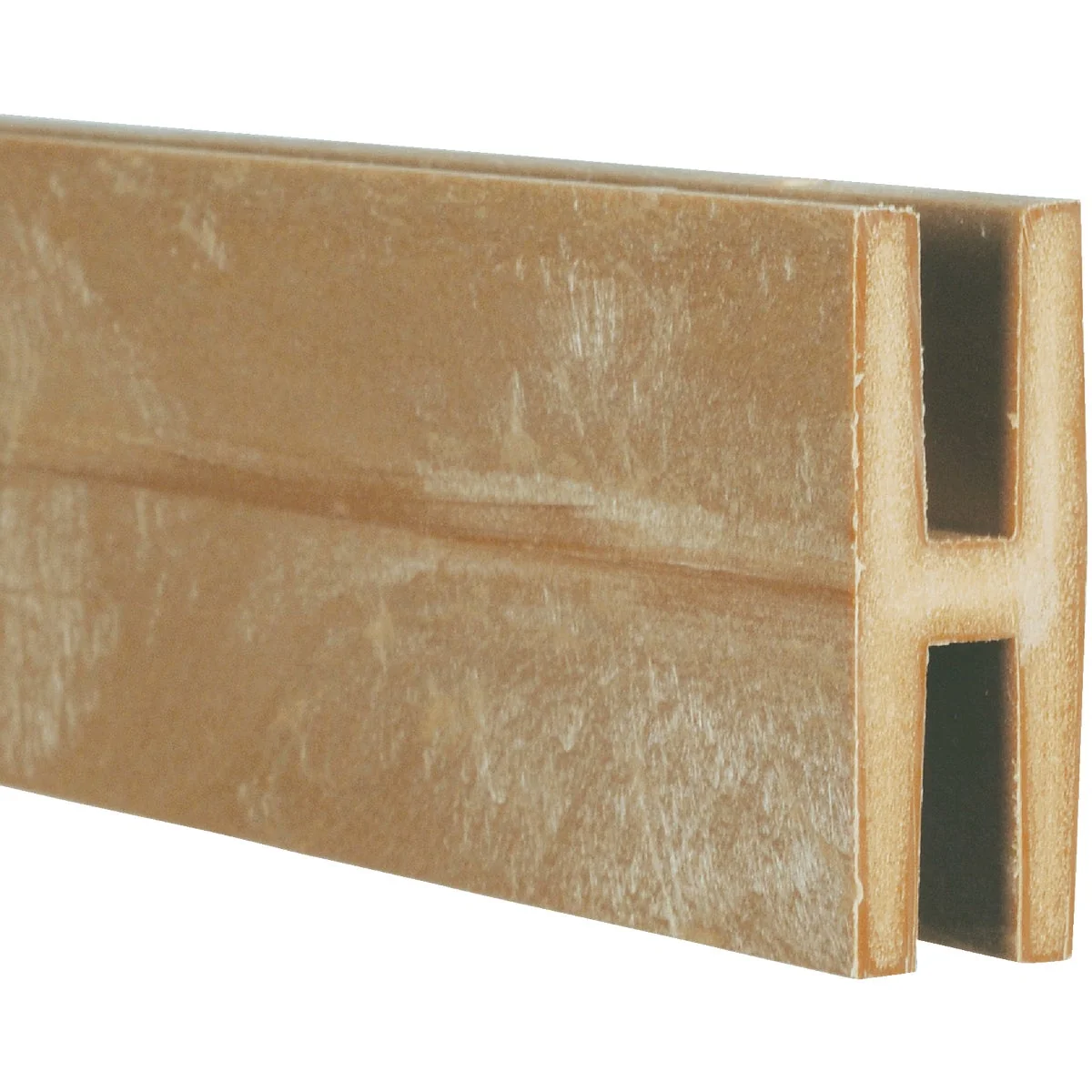 Organic Dimensions 2-1 8 In W x 95-1 2 In L x 3 4 D Cedar Vinyl Panel H-Divider Consistent