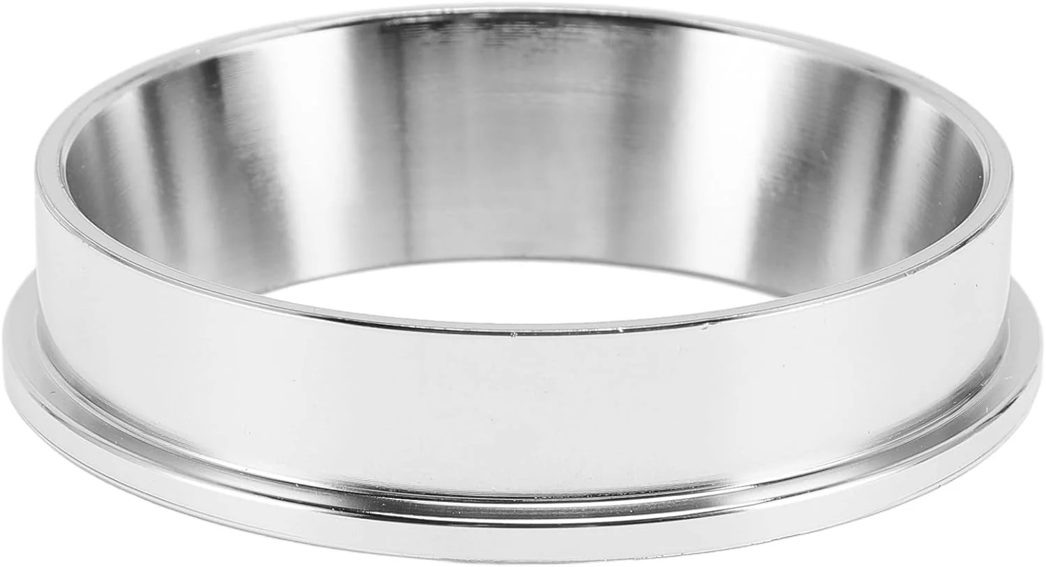 Healthy 57.5MM Espresso Dosing Funnel 304 Stainless Steel Coffee Dosing Ring Catcher Ring Traditional