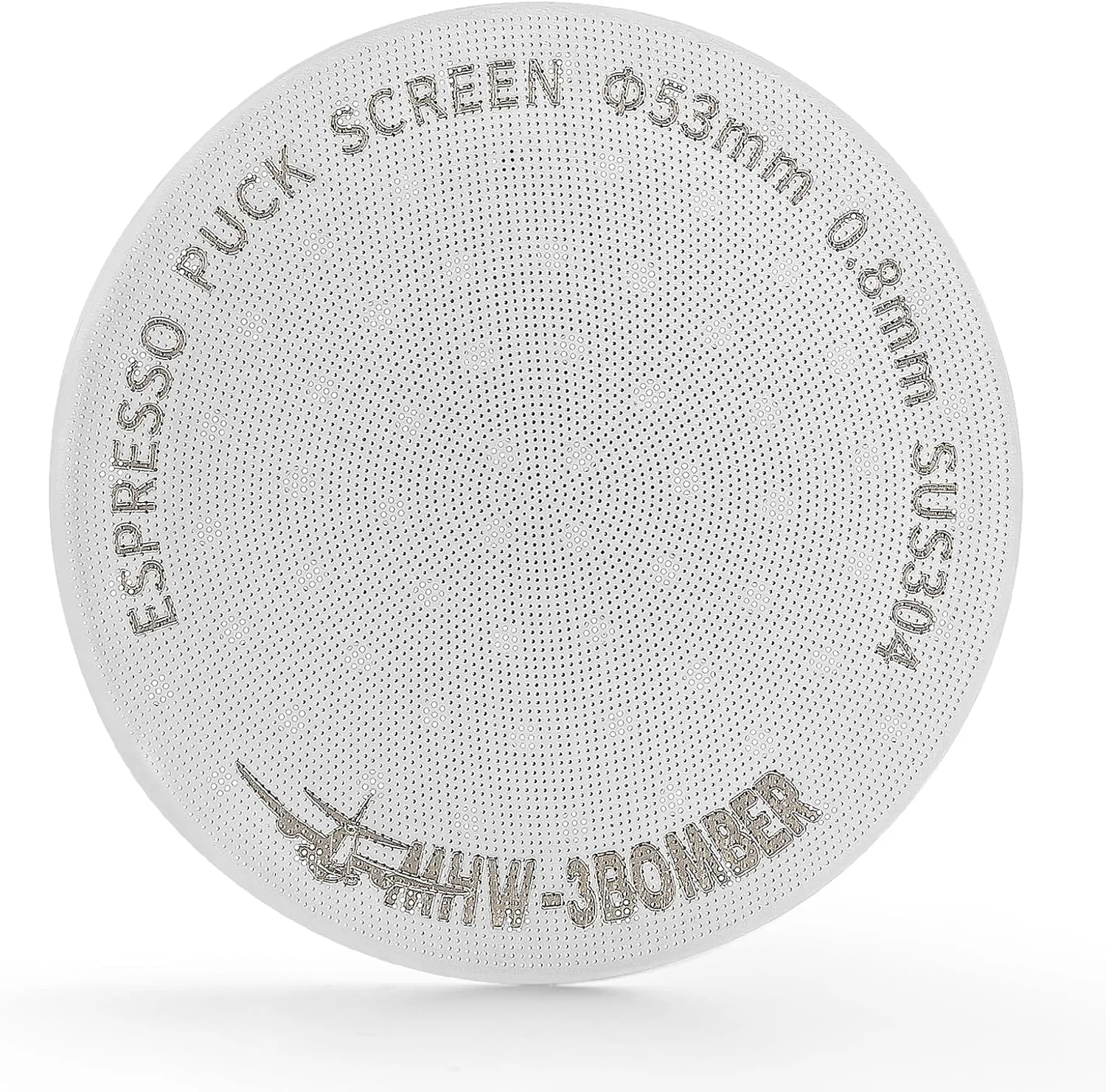 Environmentally Friendly MHW-3BOMBER 54mm Puck Screen – 0.8mm Espresso Puck Screen – Metal Reusable Coffee Filter for Breville Sage 54mm Portafilter Basket Modern