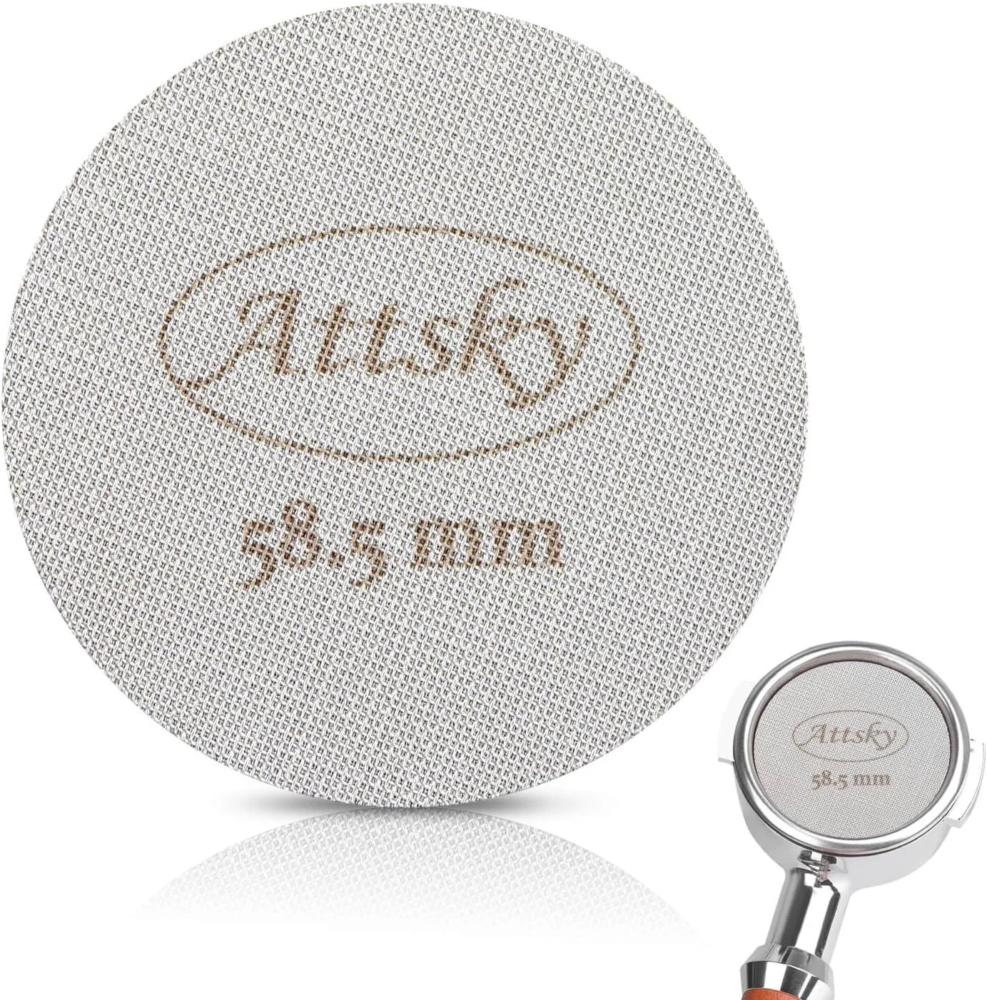 Genuine Attsky 58.5mm Espresso Puck Screen for 58mm Portafilter Durable