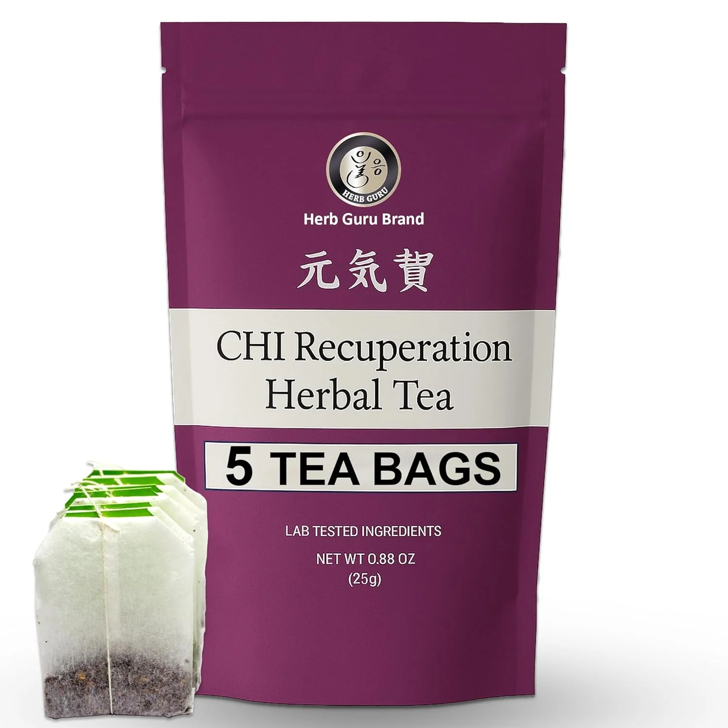 Versatile CHI Recuperation Herbal Tea Bags Eco-Friendly