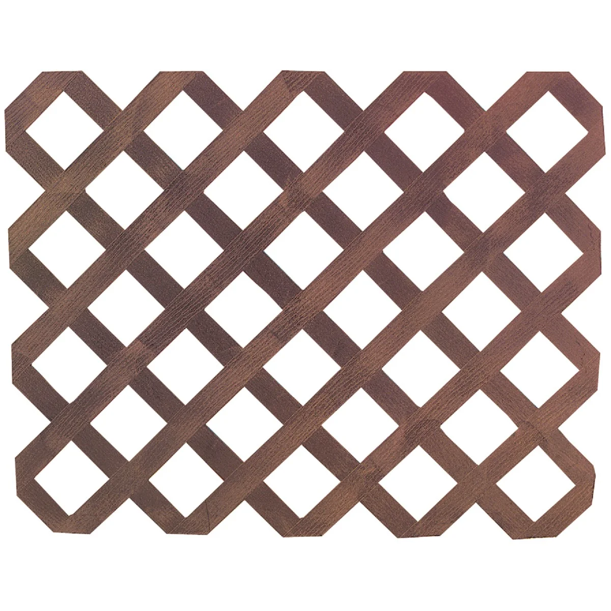 Clean Wood Products 4 Ft. W. x 8 Ft. L. x 3 4 In. Thick Natural Cedar Privacy Lattice Panel Pure