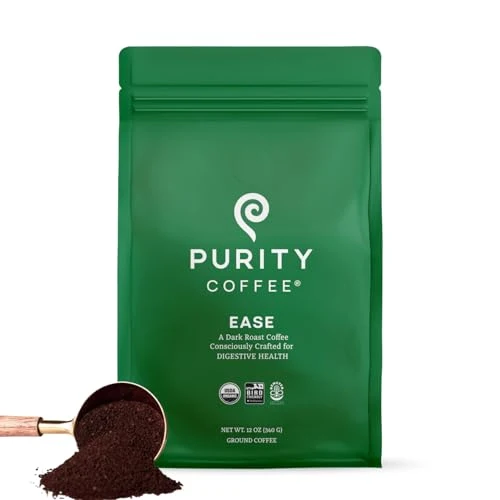 Carefully Designed EASE Low Acid Dark Roast Ground 12 Ounce Dependable