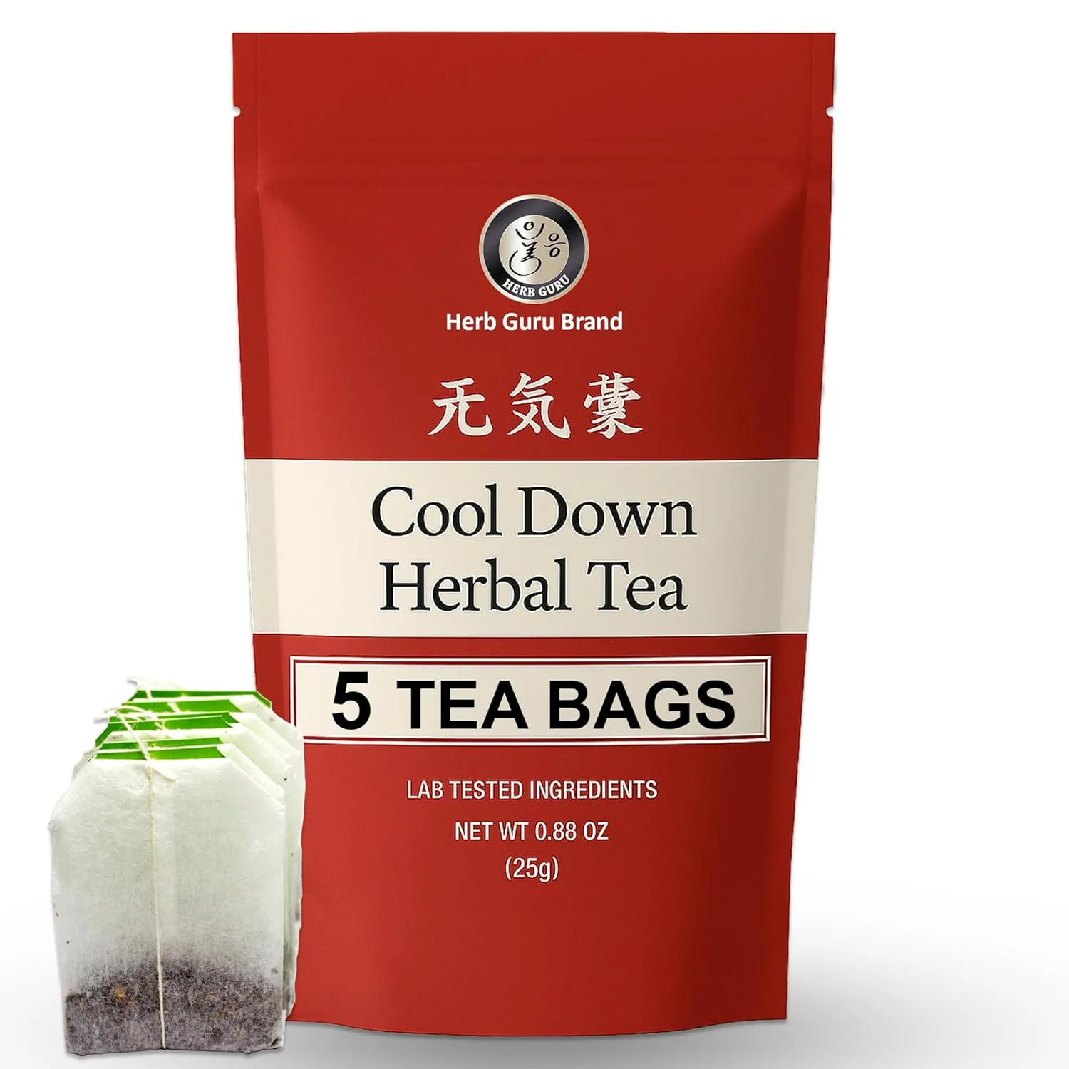 Outstanding Herb Guru Cool Down Herbal Tea Bags – Herbal Heat Relief Supports Inflammatory Response Mood Balance with Isatis Chrysanthemum Fine Crafted