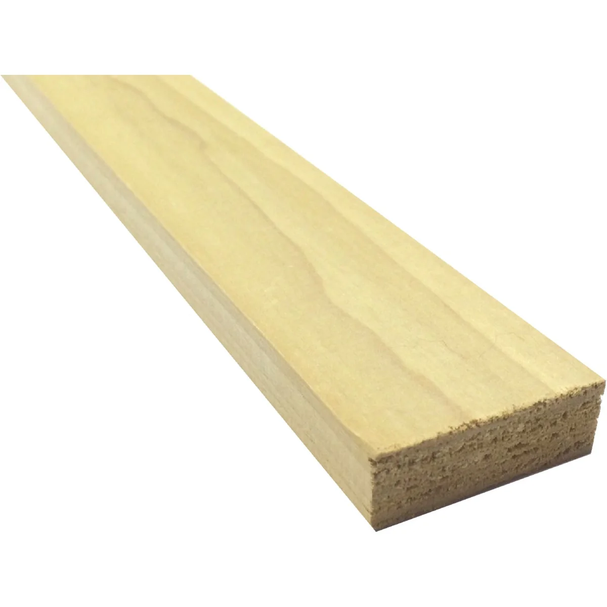 Premium Material Waddell 1 2 In. x 2 In. x 4 Ft. Poplar Wood Board Long-Lasting