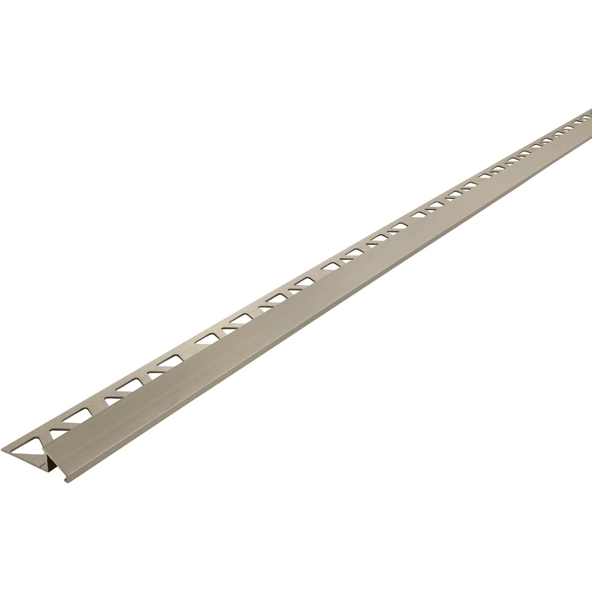 Flexible M-D Building Products 3 8 In. x 8 Ft. Pewter Tile Edging Reducer Convenient