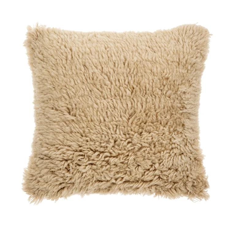 Next-Generation Cotswold Wool Pillow Natural with Filler Sophisticated