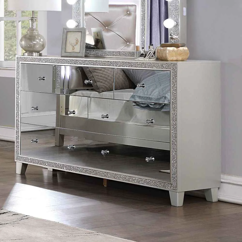 Durable Sliverfluff – Dresser – Mirrored Champagne Crafted
