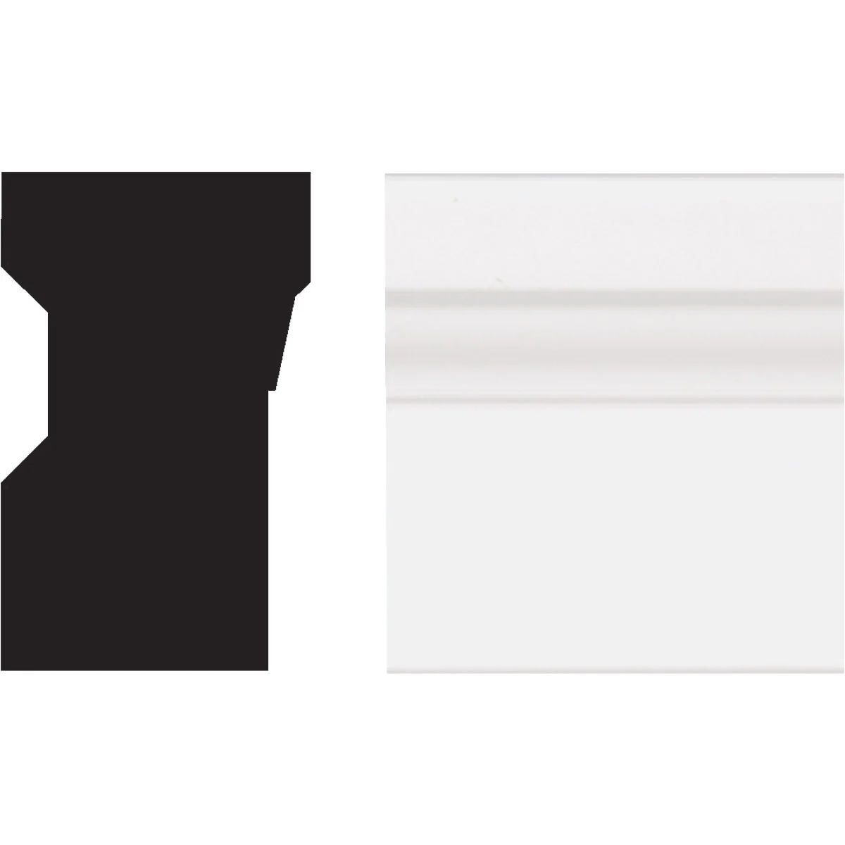 Unique Royal 2 In. x 17 Ft. PVC Brick Molding Optimized