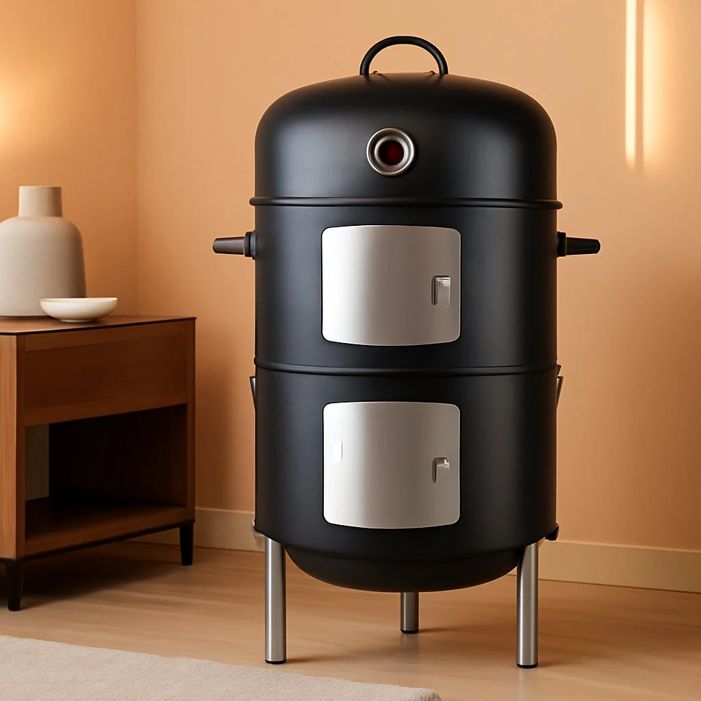 Stylish Charcoal Smoker Grill Premium Outdoor Kitchen System Sustainable