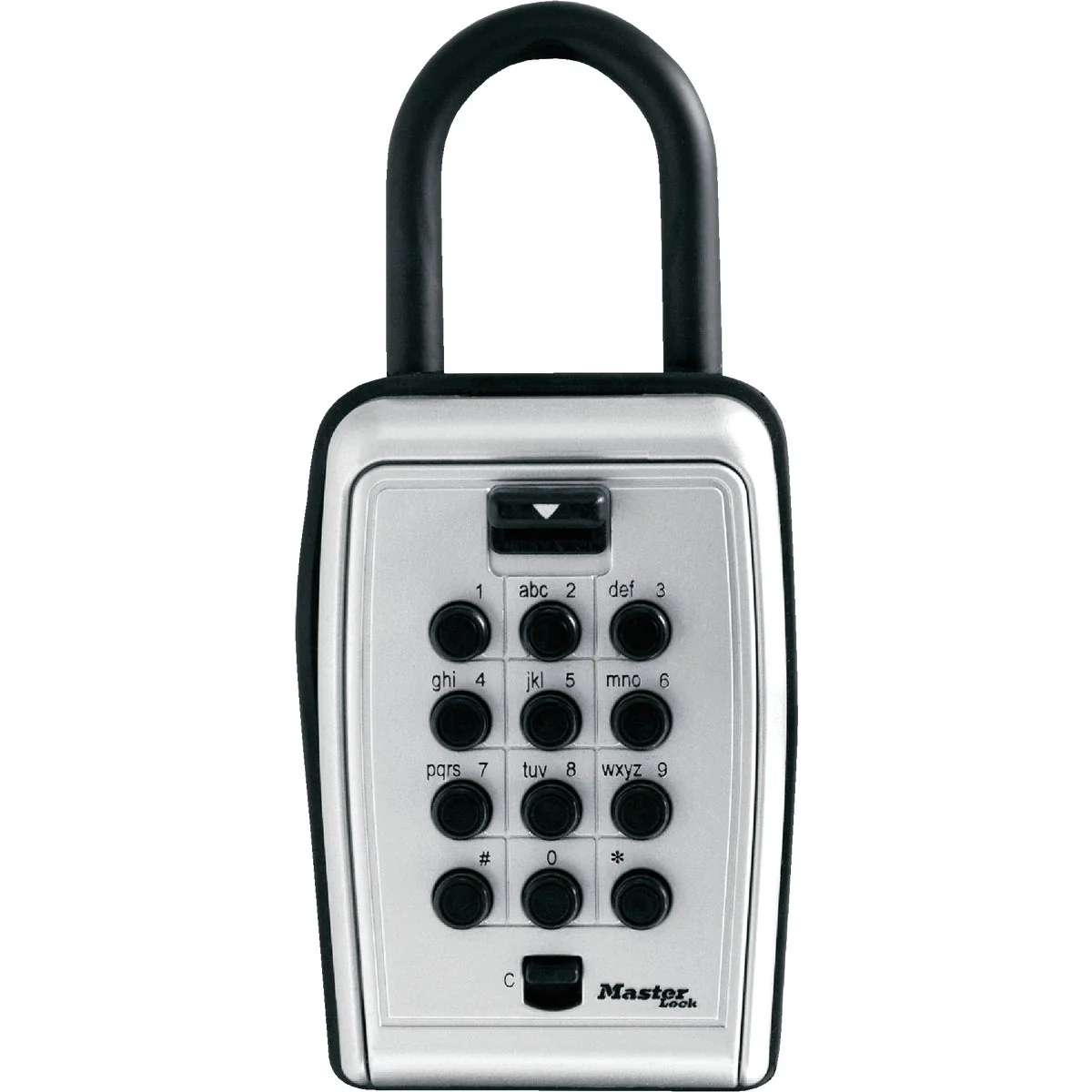 Powerful Master Lock Portable Push Button 5 Key Safe Lightweight