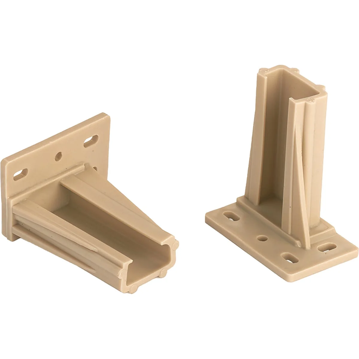 High-Grade Knape Vogt 2-3 8 Plastic Drawer Slide Mounting Bracket 2-Pack Specialty