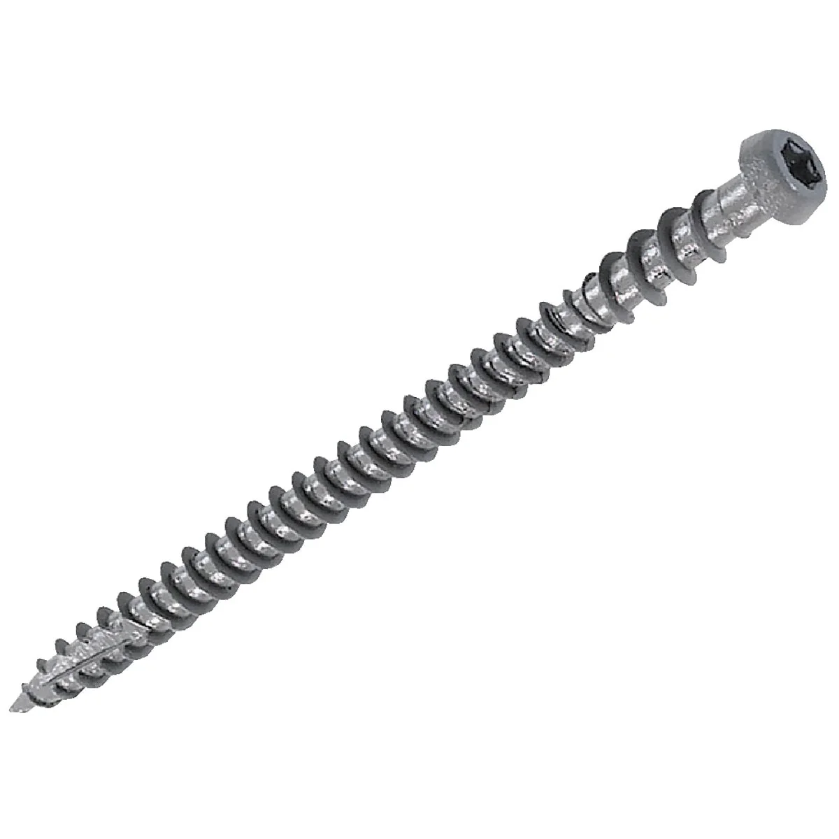 Recyclable FastenMaster TrapEase 3 10 x 2-1 2 In. Gray Composite Deck Screw 1050 Ct. Pail Versatile