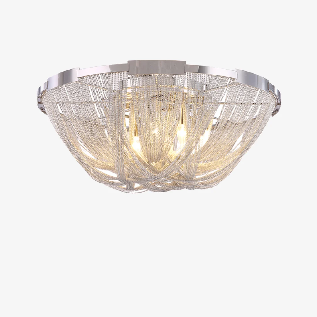 Soft Nordic Fringe Ceiling Lamp Contemporary
