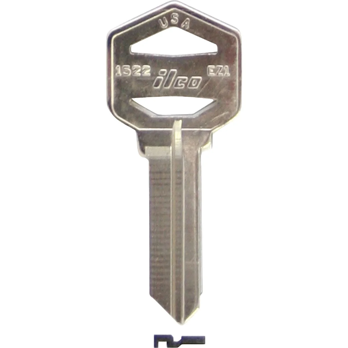 Unique ILCO Kwikset Nickel Plated House Key EZ1-KW1 10-Pack Responsible