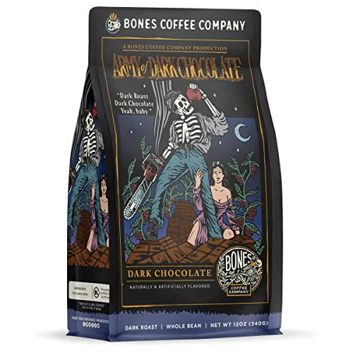 Breathable Army of the Dark Chocolate Flavored Coffee 12 Ounce Eco-Friendly