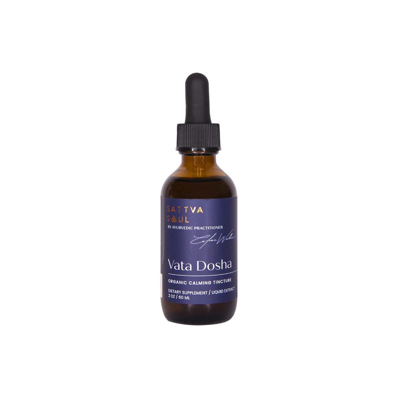 Sustainable Sattva Soul Organic Vata Tincture – Calming Functional