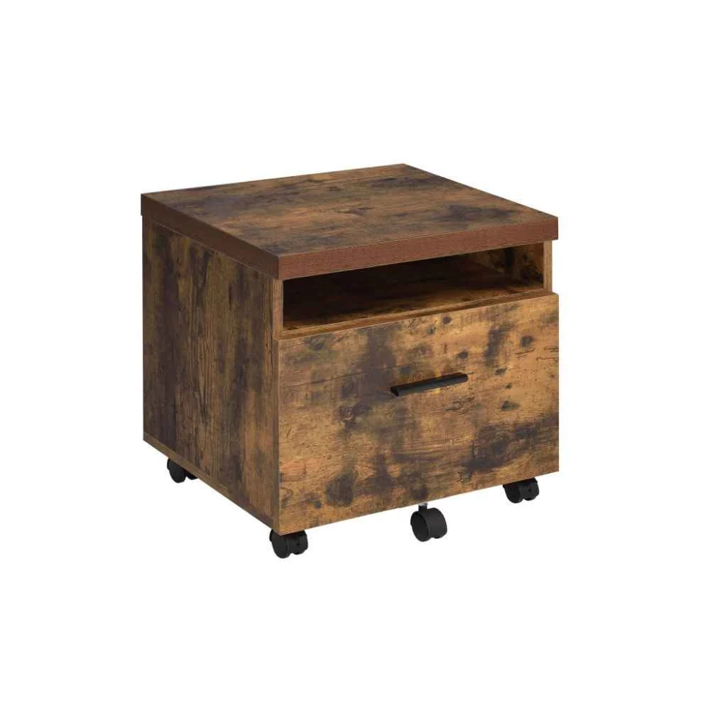 Proven Bob – File Cabinet – Weathered Oak Black Luxury