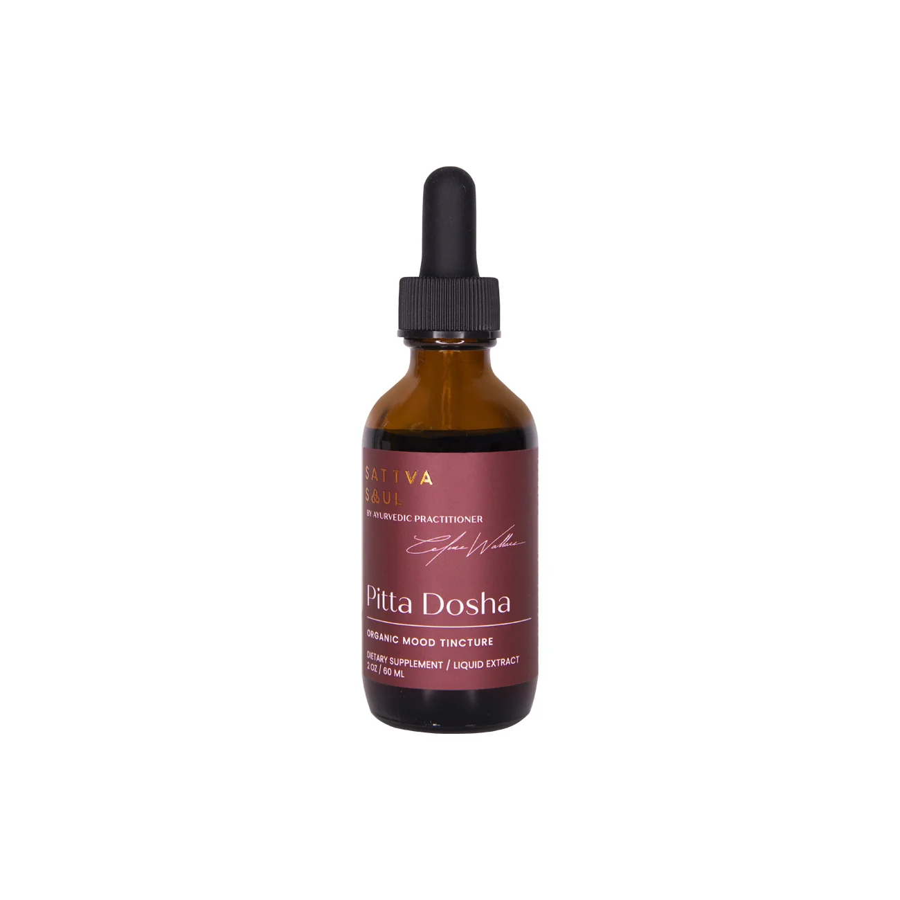 Breathable Sattva Soul Organic Pitta Tincture – Mood Support Elegant