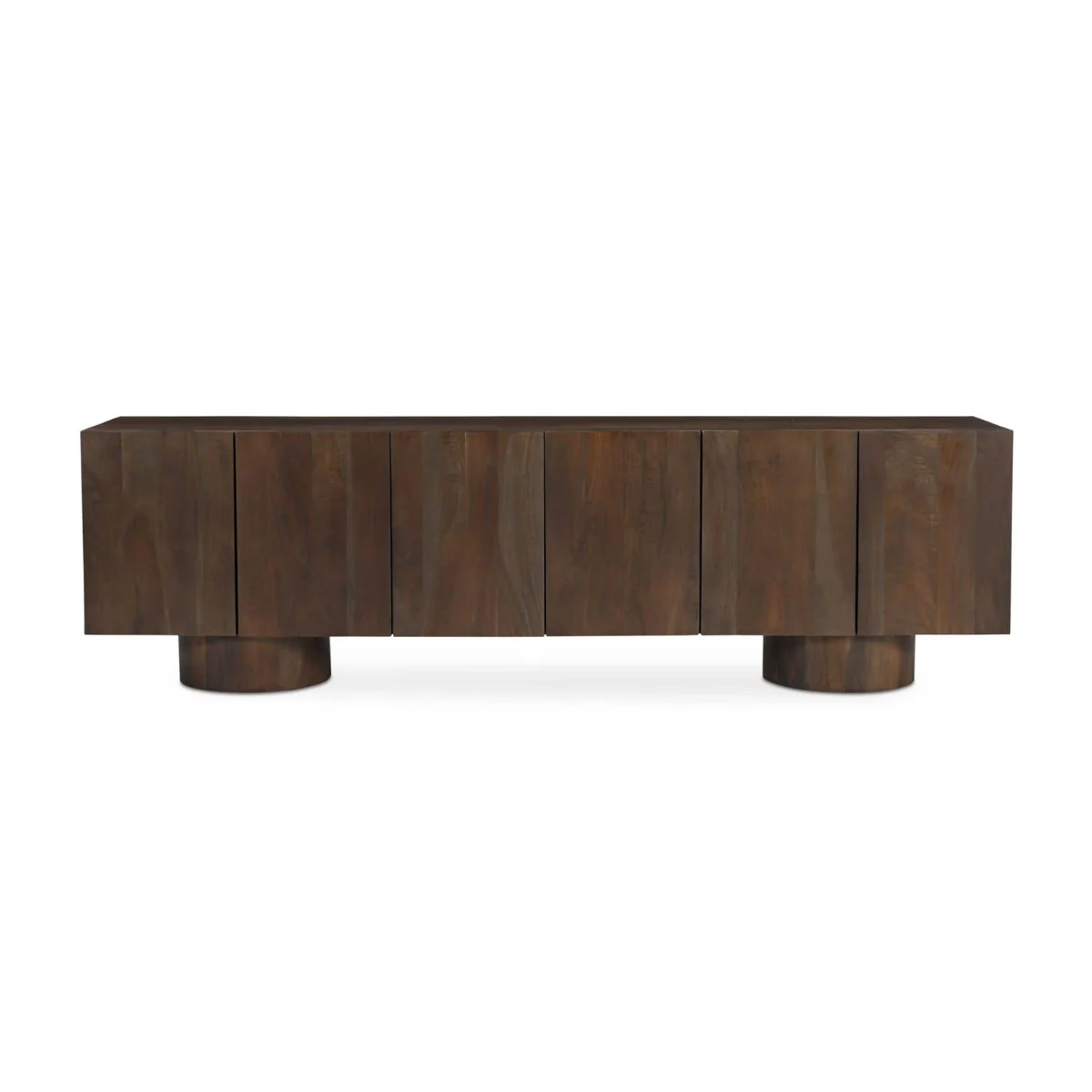 Traditional Pre-order Hadley Media Unit Warm Brown Eco-Friendly