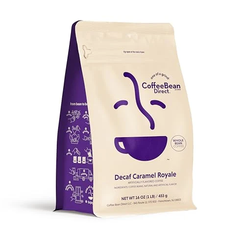 Fine Decaf Caramel Royale Flavored 16 Ounce Lightweight
