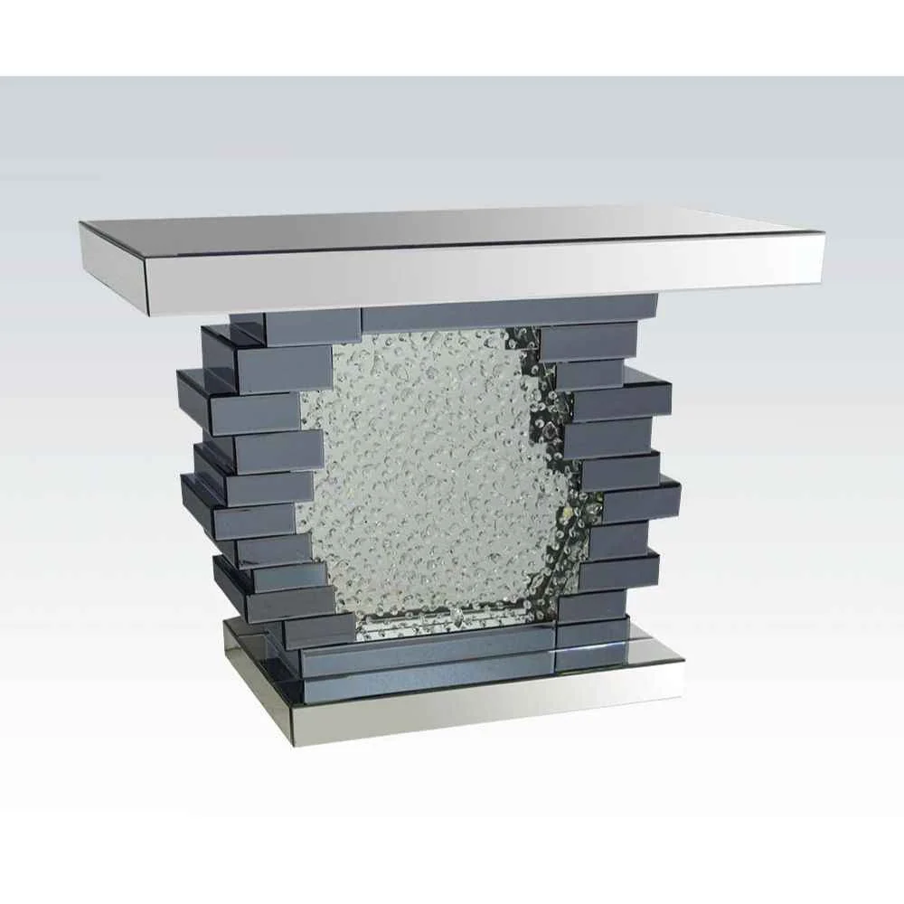 Green Nysa – 47 X 14 Console Table – Mirrored Faux Crystals Dependable