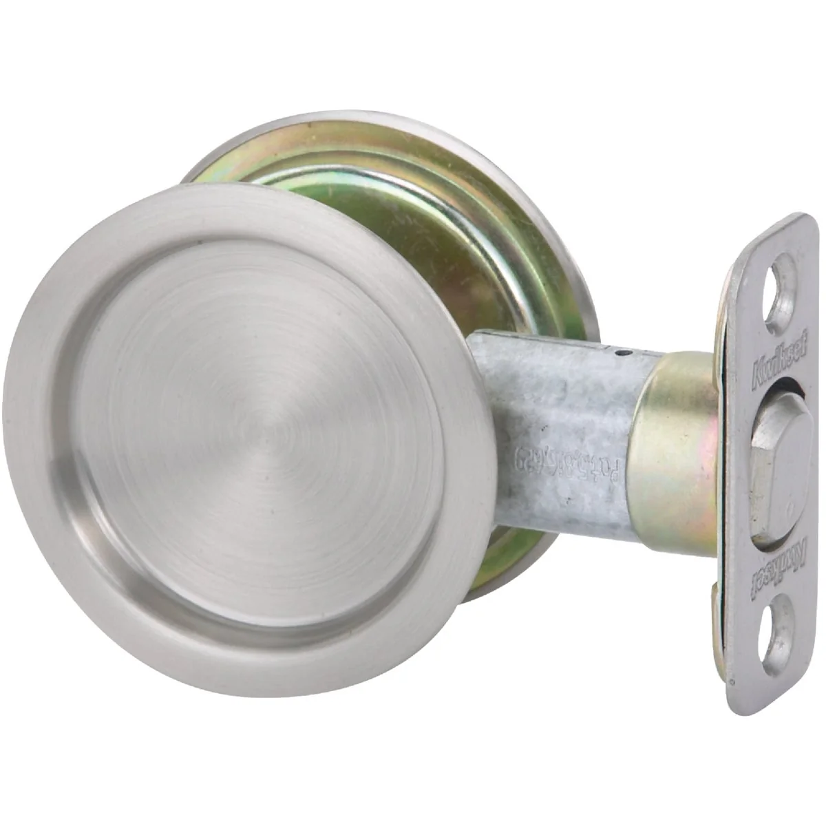 Carefully Designed National Passage Satin Nickel Pocket Door Pull Functional