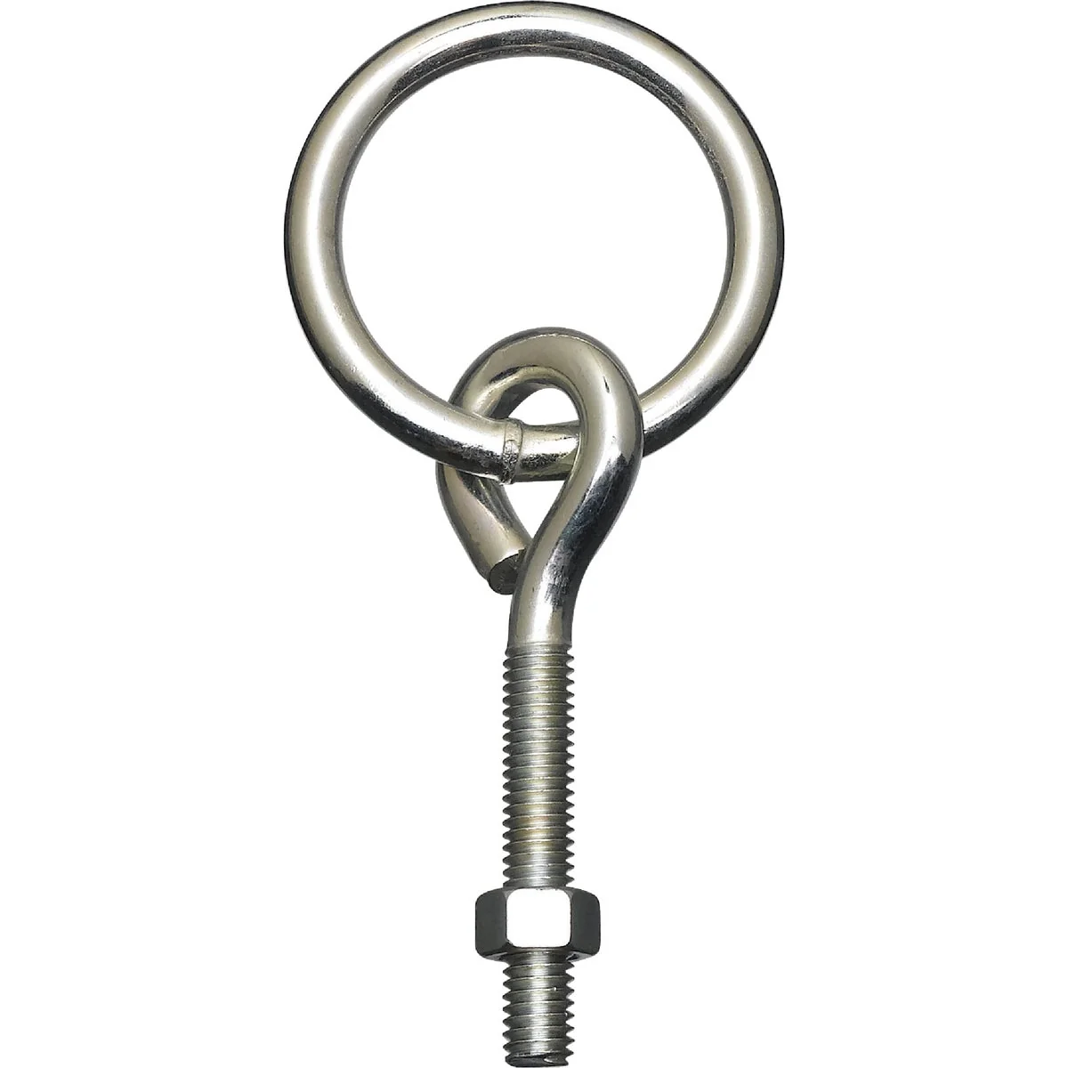 Traditional National 3 8 In. x 3-3 4 In. Zinc Ring Eye Bolt Original