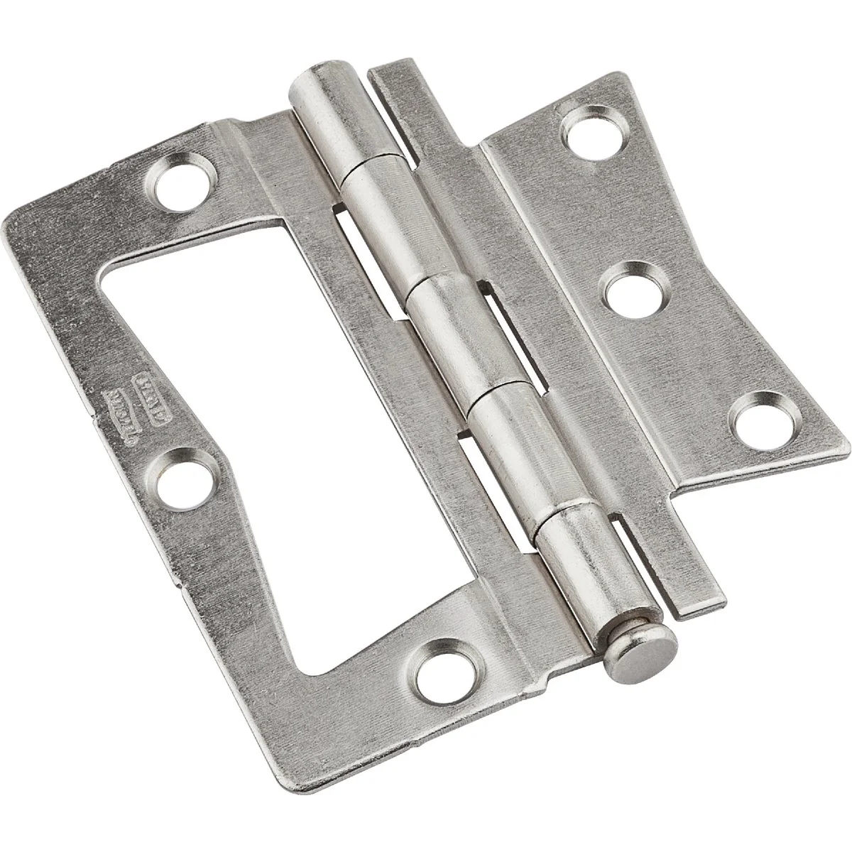Premium National 3.5 In. Satin Nickel Surface Mount Bi-Fold Door Hinge Official