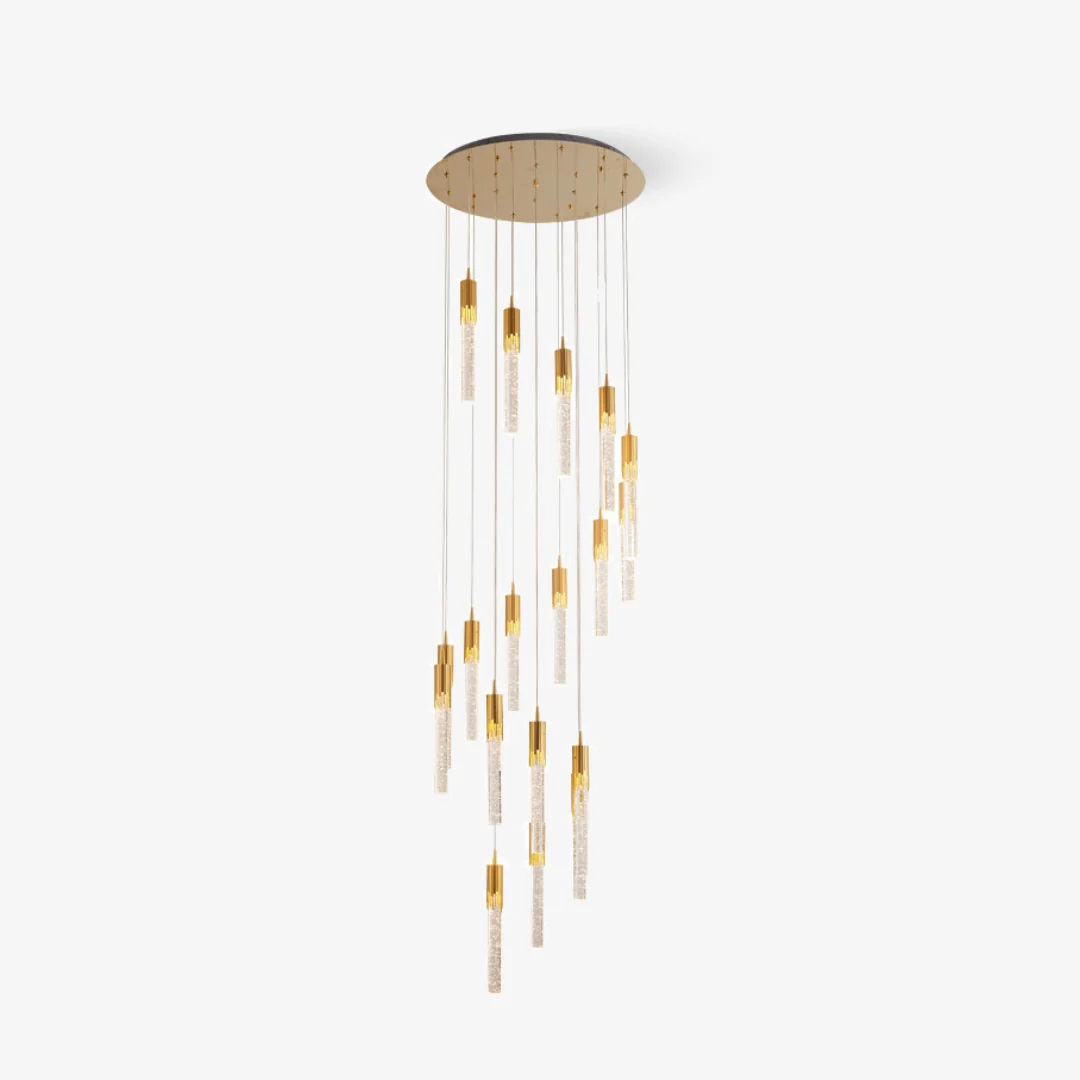 Proven Postmodern Revolving Staircase Chandelier Reusable