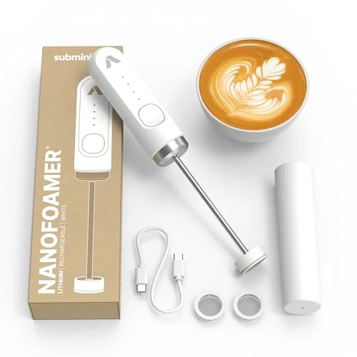 Authentic NanoFoamer Milk Foamer Eco-Friendly