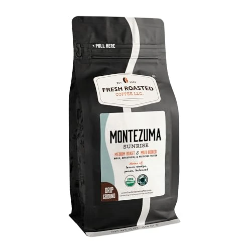 Professional Organic Montezuma Sunrise Whole Bean Coffee 12 Ounce Environmentally Friendly