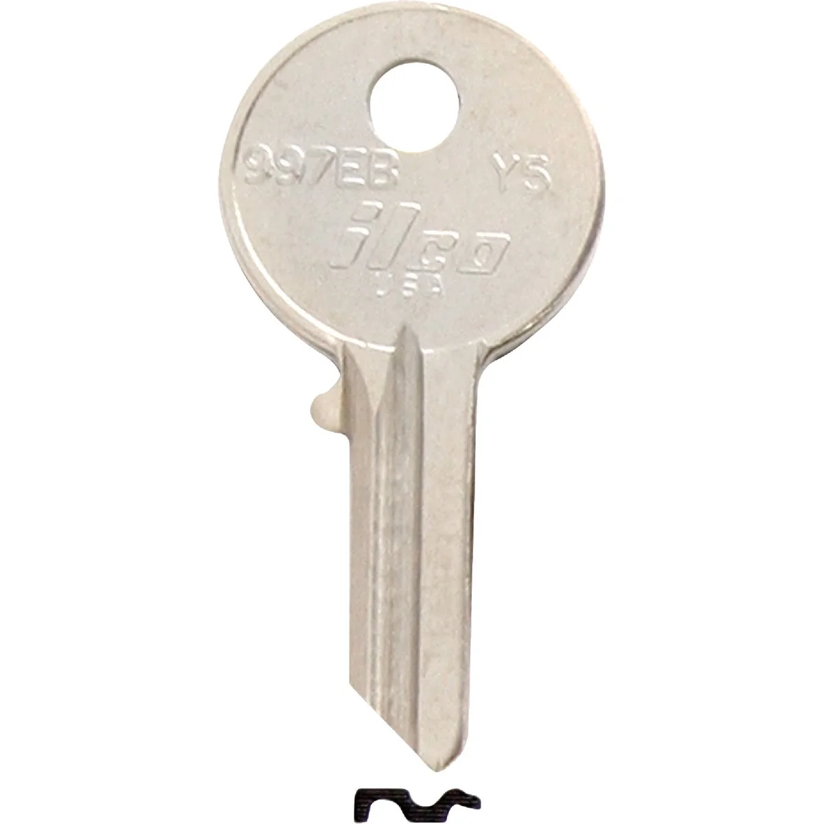 Casual ILCO Yale Nickel Plated House Key Y5 10-Pack Fashionable