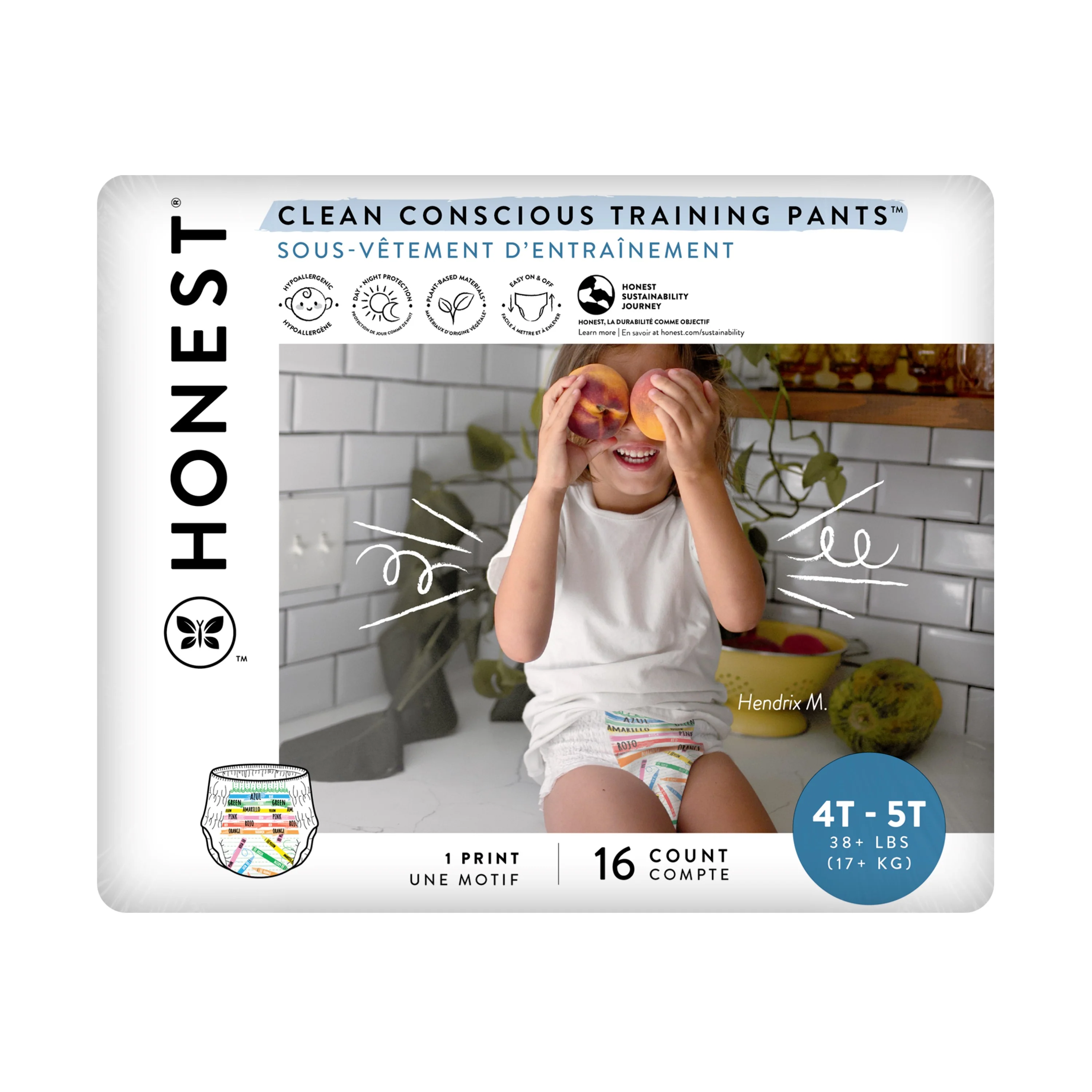 Verified The Honest Company Training Pants – 4T 5T First-Class