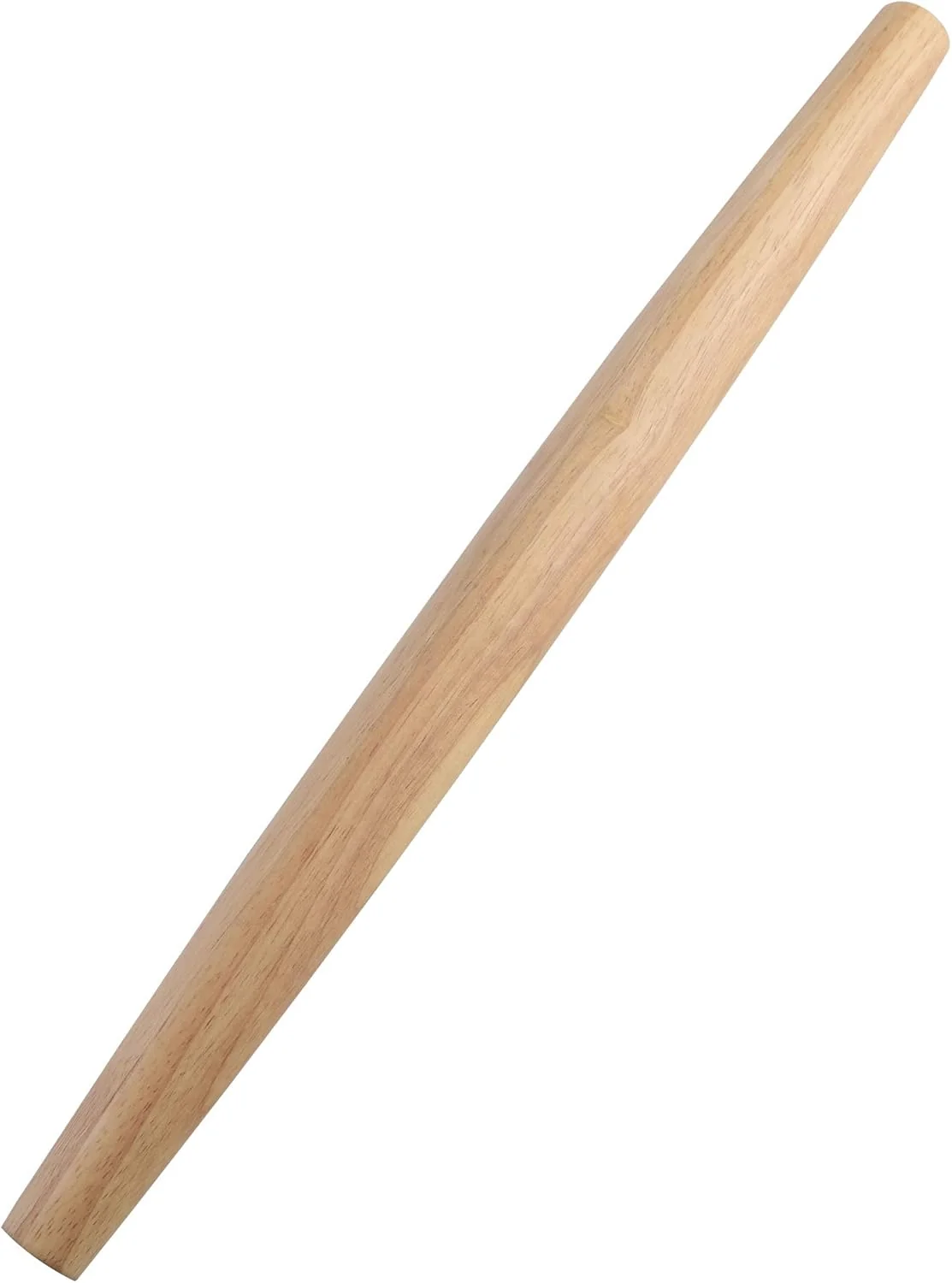Casual French Rolling Pin 17 Inches –WoodenRoll Pin for Fondant Pie Crust Cookie Pastry Dough –Tapered Design Smooth Construction Enhanced