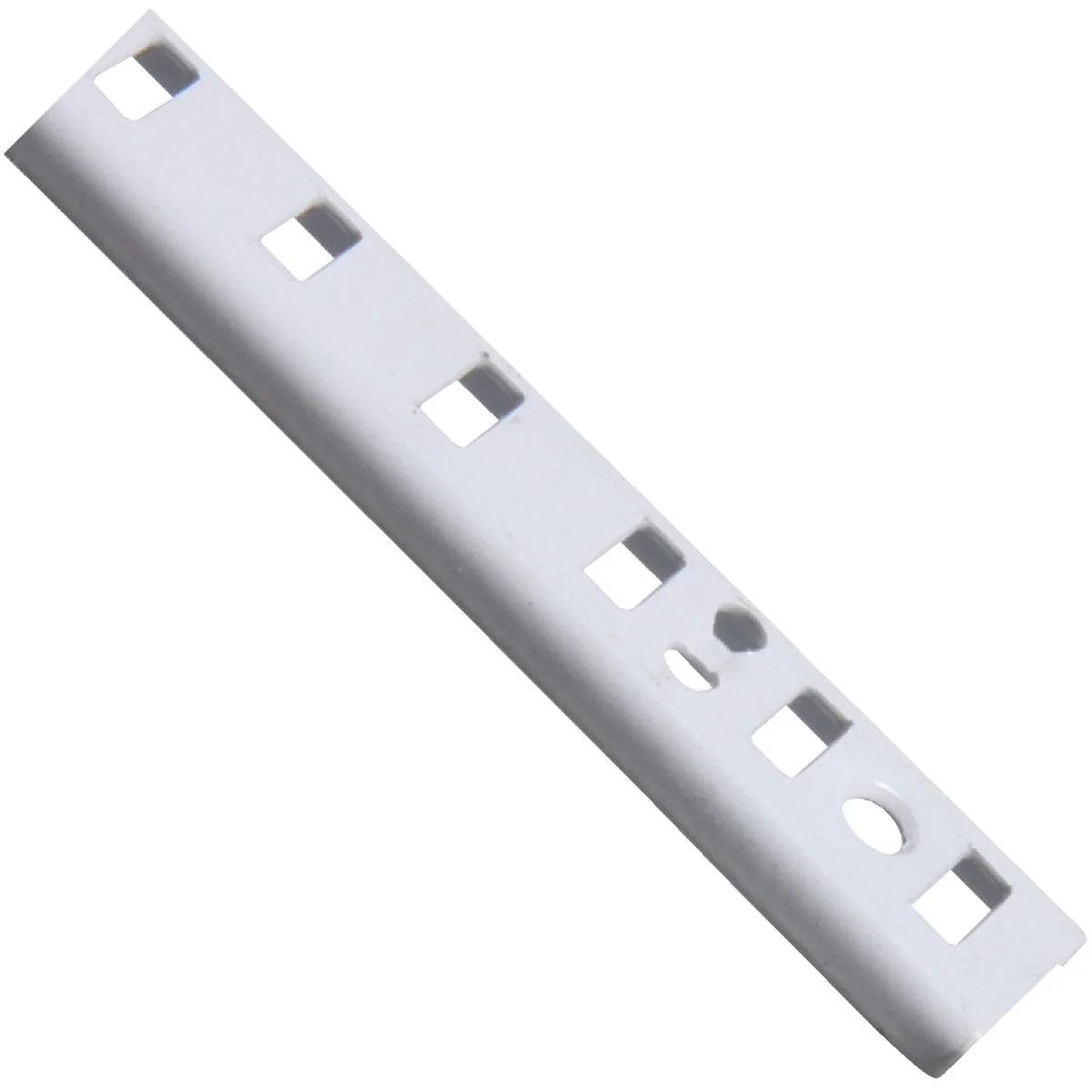 Comfortable Knape Vogt 255 Series 48 In. White Steel Mortise-Mount Pilaster Shelf Standard Premium