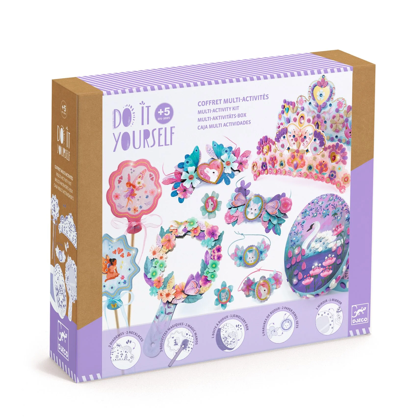 Professional DJECO Nymphea DIY Multi Activity Kit with FSC® Paper Official