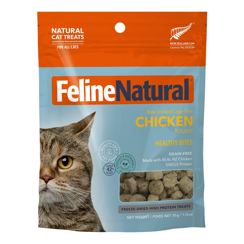 Verified K9 Feline Natural Cat Treats – Grain- ze-Dried Fast