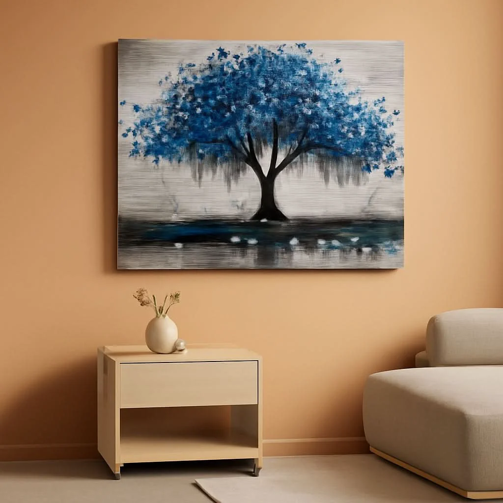 Detailed Framed Premium Canvas Wall Art Panoramic Landscape 20×40 Durable