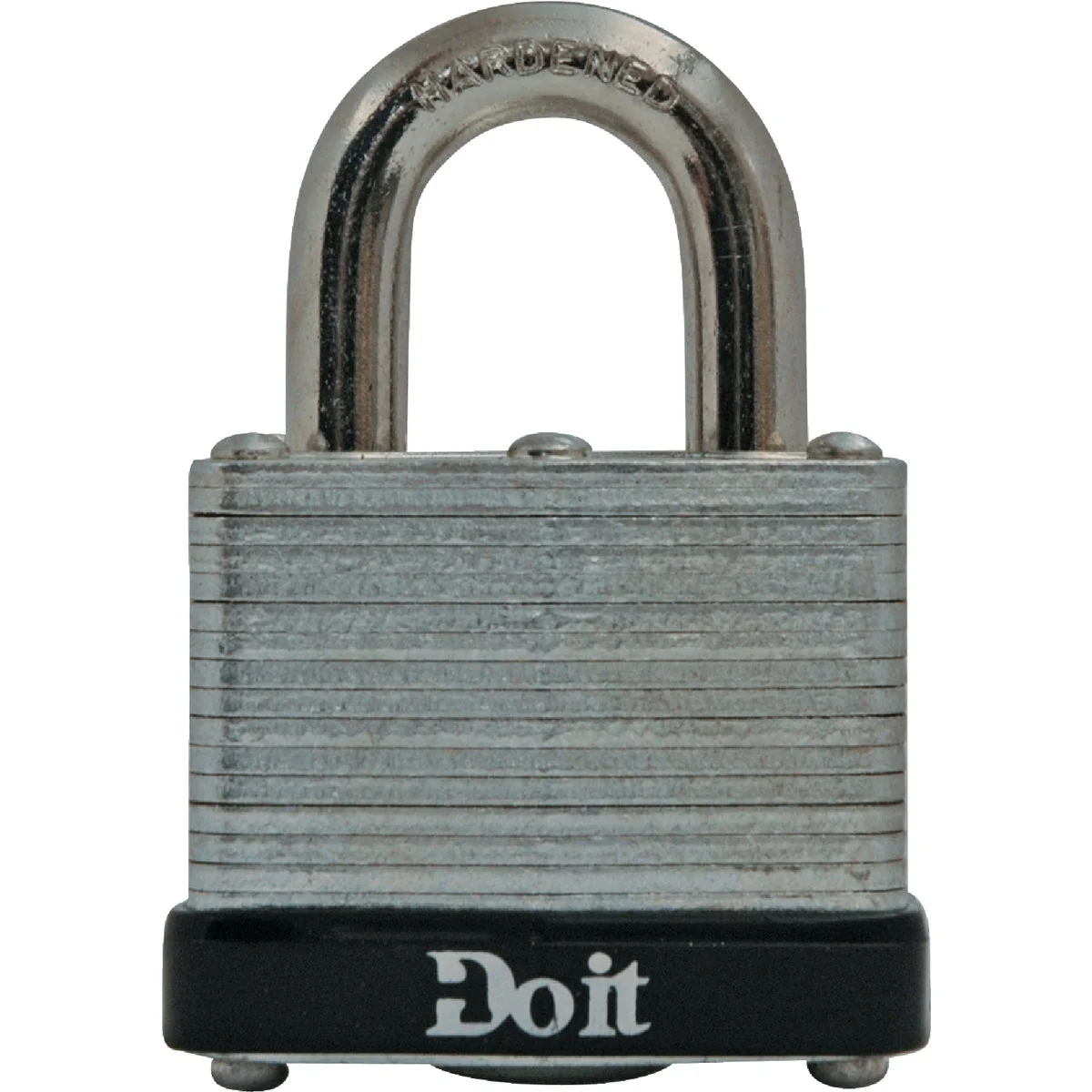 Solid Do it 1-1 2 In. Keyed Alike Padlock with 3 4 In. Shackle Soft