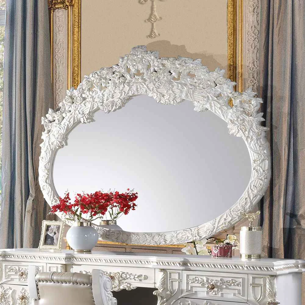 Premium Vanaheim – 58 Mirror – Antique White Outstanding