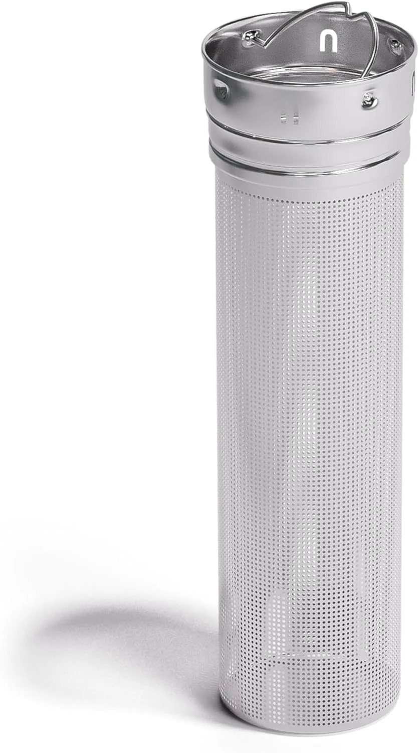 Original Design Vessence Stainless Steel Infuser – Extra Long Fine Mesh Filter for Loose Leaf Tea Fruits or Ice Compatible with Vessence Water Bottles Breathable
