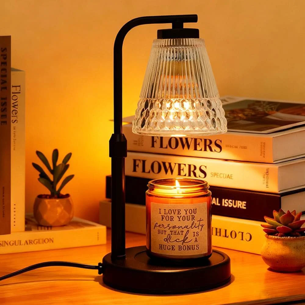 Practical Adjustable Candle Warmer Lamp With Dimmable Feature Organic