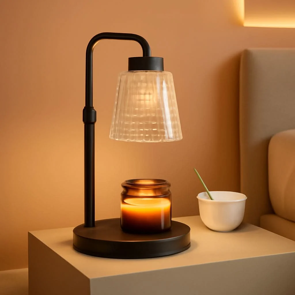 Specialty Candle Warmer Lamp With Timed Dimmable Illumination Artisan