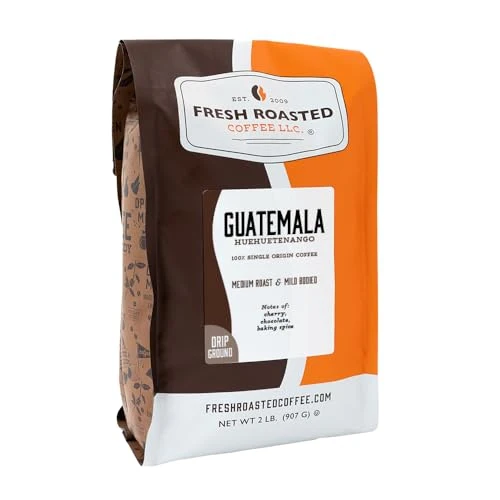 Consistent Guatemala Huehuetenango Drip Ground Coffee 32 Ounce Optimized